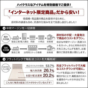 連結ベッド 幅200 キング ワイド 3人 4人 家族 つなげる 2台 分割 ファミリー フレーム チェスト 収納 引き出し 大容量 ヘッドレス 布団可 ロー 低い