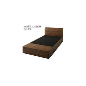 シングルベッド 一人暮らし フレームのみ チェスト ベッド下 収納 引き出し 大容量 宮 棚 携帯 リモコン コンセント スマホ 充電 北欧 おしゃれ アンティーク