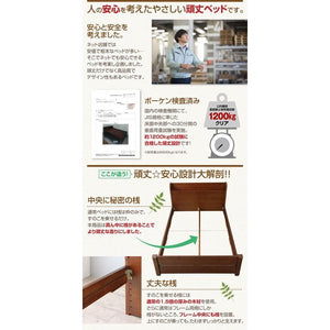 セミダブルベッド 一人 マットレス付 ベッド下 収納スペース 高い 床下 全面収納 高さ調節 ロー 低い 棚 携帯 コンセント スマホ 布団可 すのこ 通気性 カビ 脚