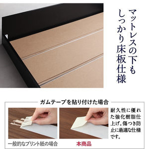 セミダブルベッド 一人暮らし SD コンパクト マットレス付き ローベッド ロータイプ フロア 低い ヘッドボード 薄型 デザイナーズ ホテル モダン 高級 メンズ
