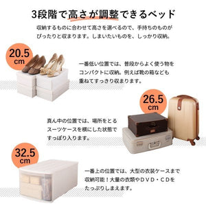 セミシングルベッド 一人 コンパクト ショート丈 小さい フレーム ベッド下 収納 高い 床下 高さ調節 ロー 低い 薄型 コンセント スマホ すのこ 通気性 脚付き