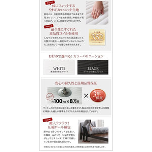 セミダブルベッド 一人暮らし マットレス付き ローベッド 低い 宮 棚 携帯 収納 コンセント スマホ 充電 布団可 すのこ 通気性 カビ 脚 足 ヴィンテージ
