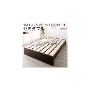 セミダブルベッド 一人暮らし マットレス付き 高さ 調節 調整 ローベッド ロータイプ 低い フロアベッド 連結可 つなげる ヘッドレス 布団可 すのこ 通気性 カビ