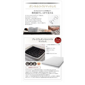 セミダブルベッド 一人暮らし SD マットレス付き ローベッド ロータイプ 低い ヘッドレス コンセント ゲーム 収納 スマホ 充電 電気 ヴィンテージ モダン