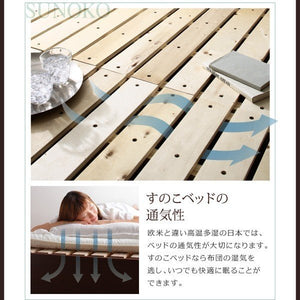 セミダブルベッド 一人 マットレス付 チェスト 収納 引き出し 大容量 宮 棚 携帯 コンセント スマホ 充電 布団可 すのこ 通気性 カビ 北欧 おしゃれ