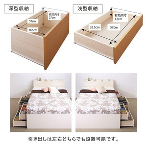 セミダブルベッド 一人暮らし フレーム チェスト ベッド下 収納 引き出し 大容量 宮 棚 携帯 コンセント スマホ 充電 布団可 すのこ 通気性 カビ ヴィンテージ