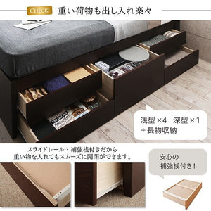 セミダブルベッド 一人暮らし フレーム チェスト ベッド下 収納 引き出し 大容量 宮 棚 携帯 コンセント スマホ 充電 布団可 すのこ 通気性 カビ ヴィンテージ