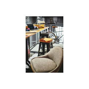 カウンターチェア 北欧 おしゃれ 安い バーチェア ハイチェア 高い 椅子 アメリカン アンティーク デザイナーズ レトロ キャメル ブラウン 約 幅40 奥行41 高さ7