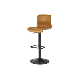カウンターチェア 北欧 おしゃれ 安い バーチェア ハイチェア 高い 椅子 アメリカン アンティーク デザイナーズ レトロ キャメル ブラウン 約 幅43 奥行48 高さ8