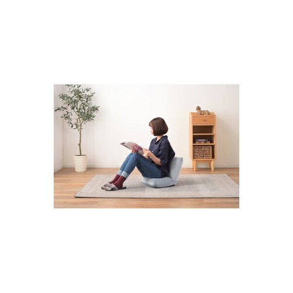 kag-55828 座椅子 低い 椅子 ソファー 一人暮らし テレワーク 在宅 コンパクト ロー こたつ ローソファー ローソファ おしゃれ 1人掛け 一人掛け 厚手 フロアチェア ライト