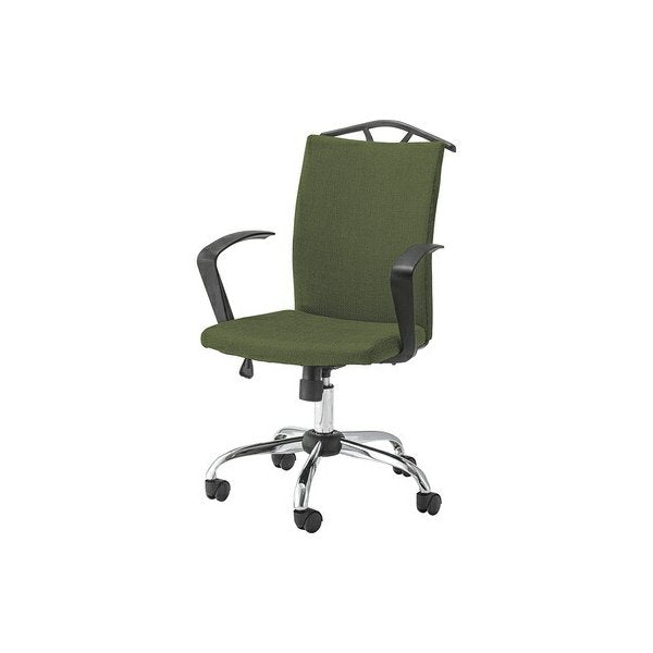 kag-55855 オフィスチェア 事務椅子 キャスター 椅子 パソコンチェア デスクチェア おしゃれ テレワーク 安い 腰痛 疲れない 疲れにくい 子供 女性 グリーン 緑 約 幅57 奥