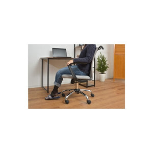オフィスチェア 事務椅子 キャスター 椅子 パソコンチェア デスクチェア おしゃれ テレワーク 安い 腰痛 疲れない 疲れにくい 子供 女性 グレー 約 幅57 奥行67