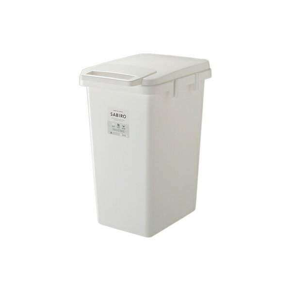 kag-56356 ゴミ箱 おしゃれ ごみ箱 ダストボックス スリム 縦型 オフィス トイレ キッチン リビング カフェ ホワイト 白 約 幅38 奥行5.7 高さ66.5