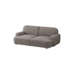 ソファー ソファ 2人掛け 長椅子 テレワーク 在宅 チェア 一人暮らし グレー 約 幅125 奥行71.5 高さ48 座面高23