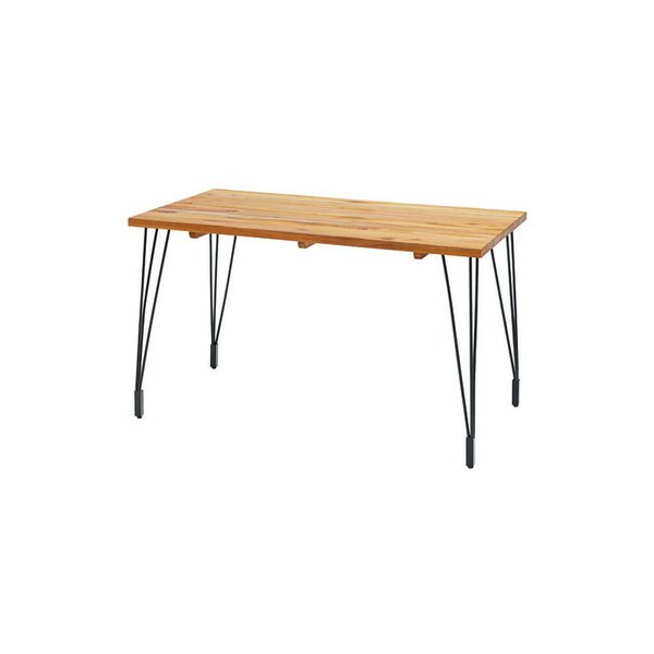 kag-56824 ダイニングテーブル おしゃれ 安い 北欧 食卓 テーブル 単品 モダン デスク 机 テレワーク 在宅 会議用テーブル ナチュラル 約 幅120 奥行70 高さ70