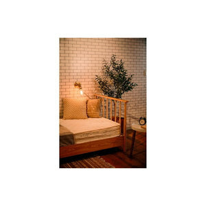 ベッド シングル 一人暮らし 木製 北欧 おしゃれ モダン アンティーク ナチュラル 約 幅110 奥行203 高さ85 座面高28