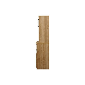 食器棚 収納 ラック おしゃれ 北欧 安い キッチン 棚 キッチンボード カップボード 木製 大容量 ナチュラル 約 幅90 奥行46.5 高さ184.6