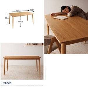 ダイニングテーブル ダイニング テーブル 食卓テーブル(幅150) 木製 かわいい 北欧 ウォールナット 正方形 丸 低め ガラス