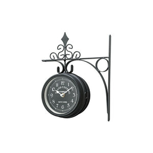 掛時計 掛け時計 時計 壁掛け 壁掛け時計 壁時計 ウォールクロック インテリア時計 デザイン時計 クロック ブラック 黒 約 幅25 奥行9 高さ30