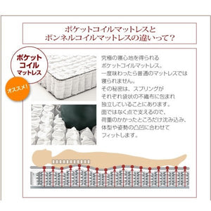 シングル ベッド チェスト 下収納 引き出し 大容量 宮 棚 携帯 スマホ メガネ リモコン ラック ライト 読書 収納 おしゃれ モダン 照明 ポケットCマットレス付